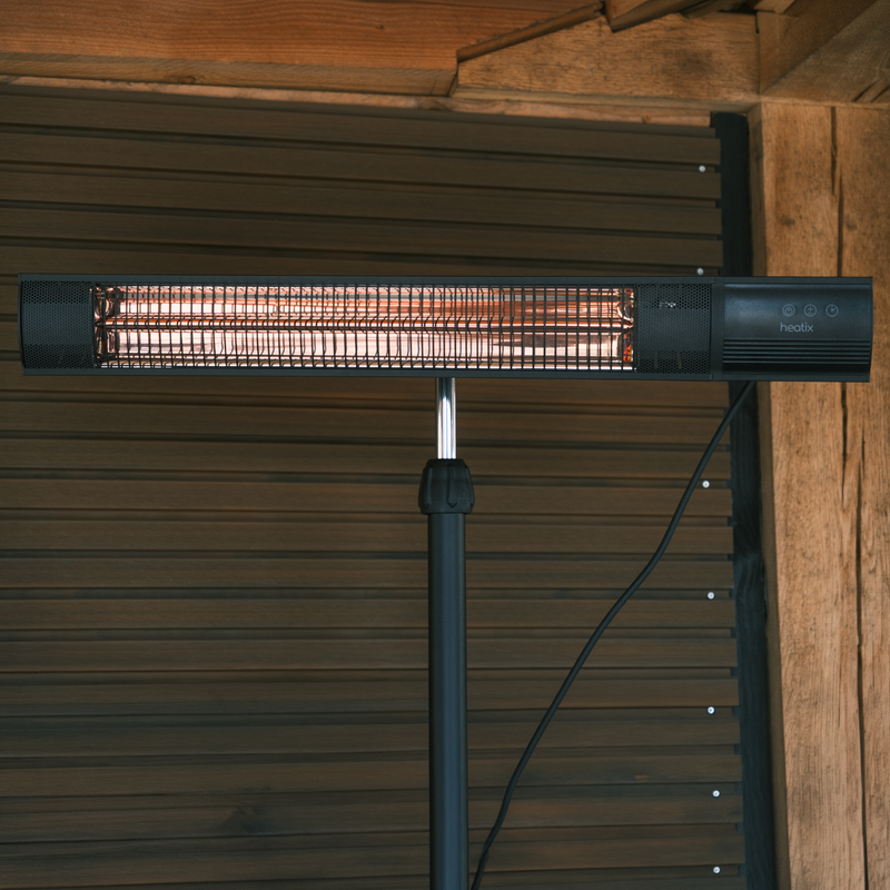 Heatix Staande Carbon Rose Gold Heater (1500W / 2000W / 2500W)