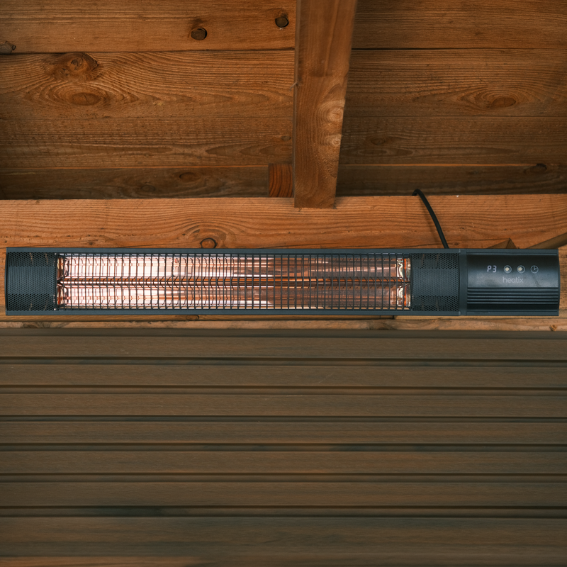 Carbon Rose Gold Heater 1500W – Wandmodel Terrasverwarmer