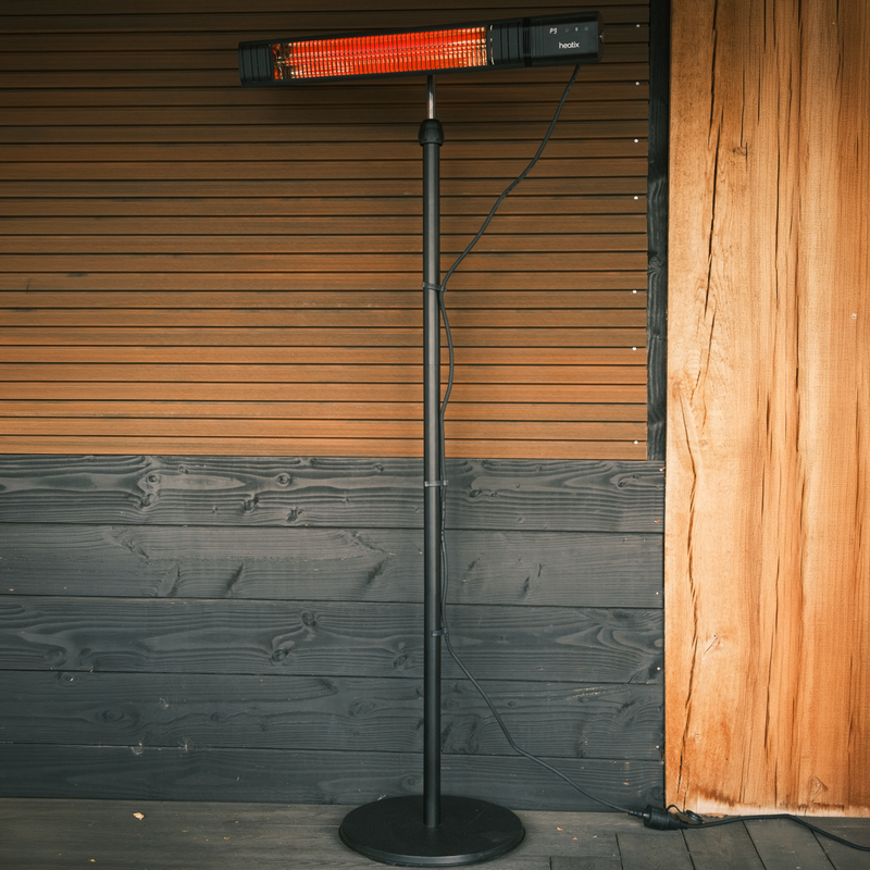 Heatix Staande Golden Shadow Heater (2000W / 2500W)