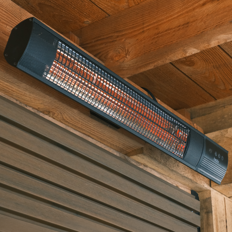 Carbon Rose Gold Heater 1500W – Wandmodel Terrasverwarmer