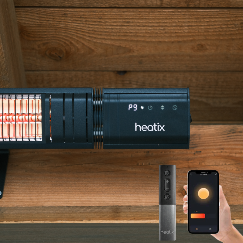 Heatix Smart Golden Shadow Heater 2000W – Terrasverwarmer