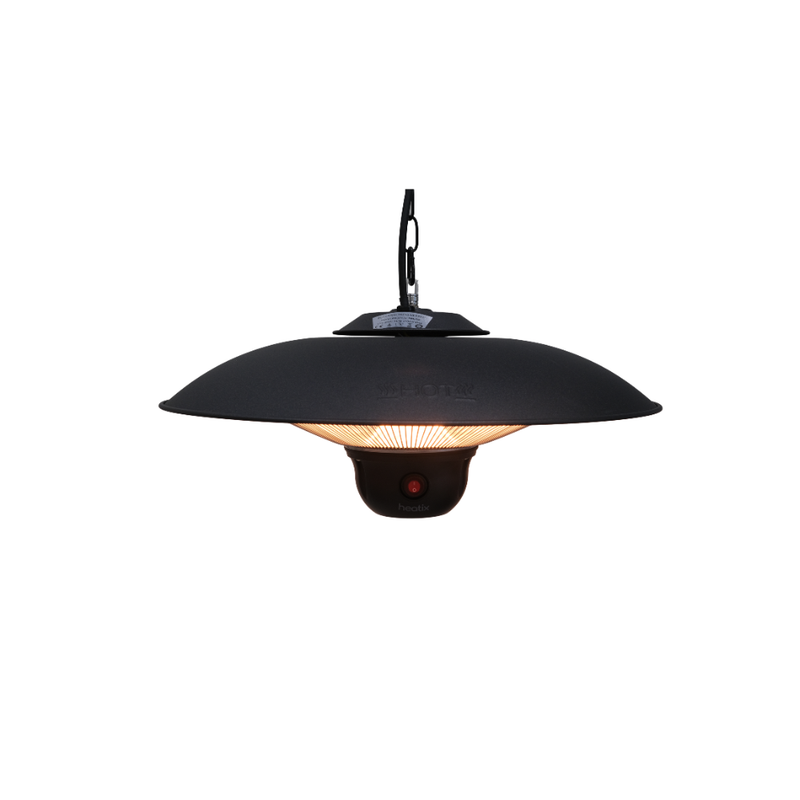 Halo Hangende Terrasverwarmer 2100W met LED - Heatix