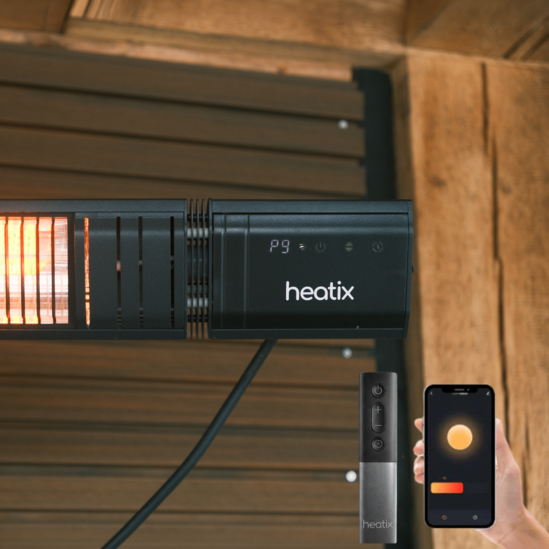 Heatix Staande Smart Carbon Fiber Heater (2000W / 2500W)