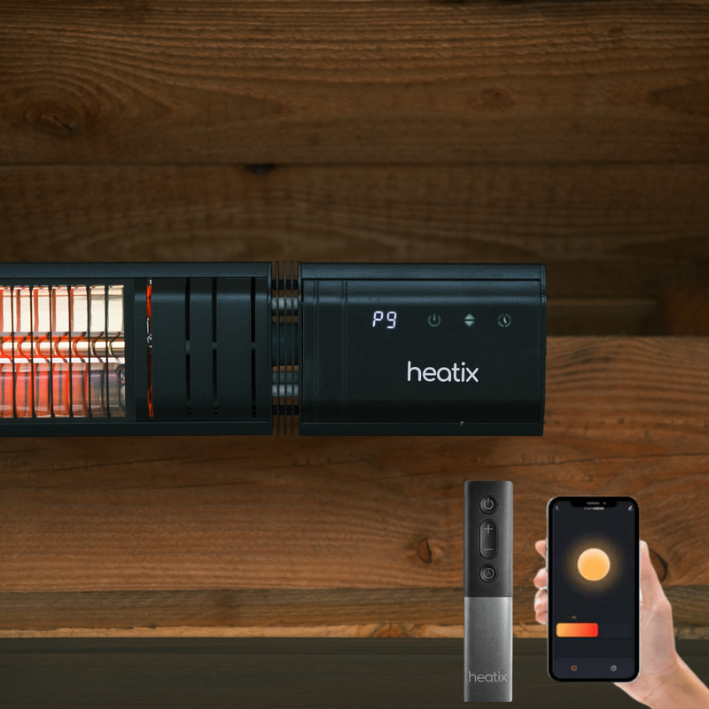 Heatix Smart Golden Shadow Heater 2500W – Terrasverwarmer