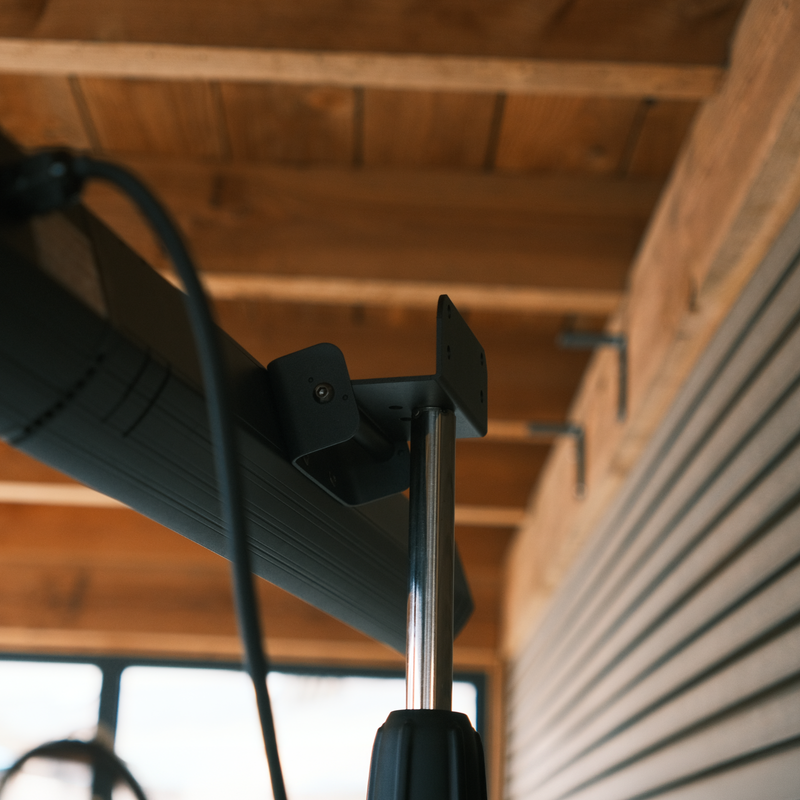Heatix Staande Carbon Rose Gold Heater (1500W / 2000W / 2500W)