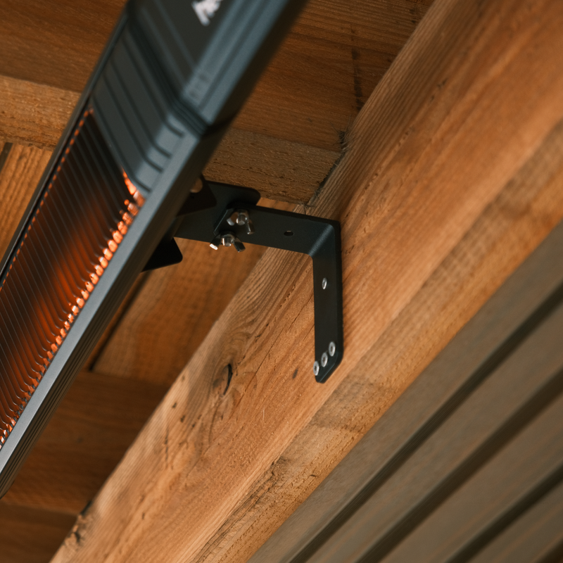 Heatix Smart Carbon Fiber Heater 2000W – Wandmodel Terrasverwarmer