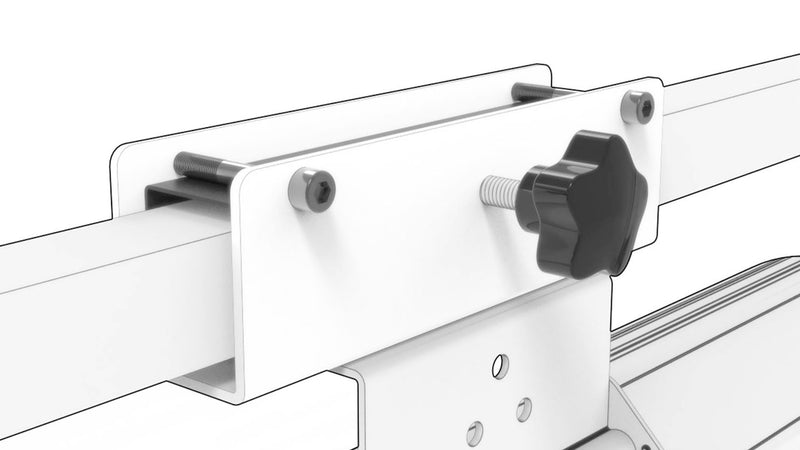 Heatix Universal Mounting Bracket Black – Mounting Bracket for Patio Heater