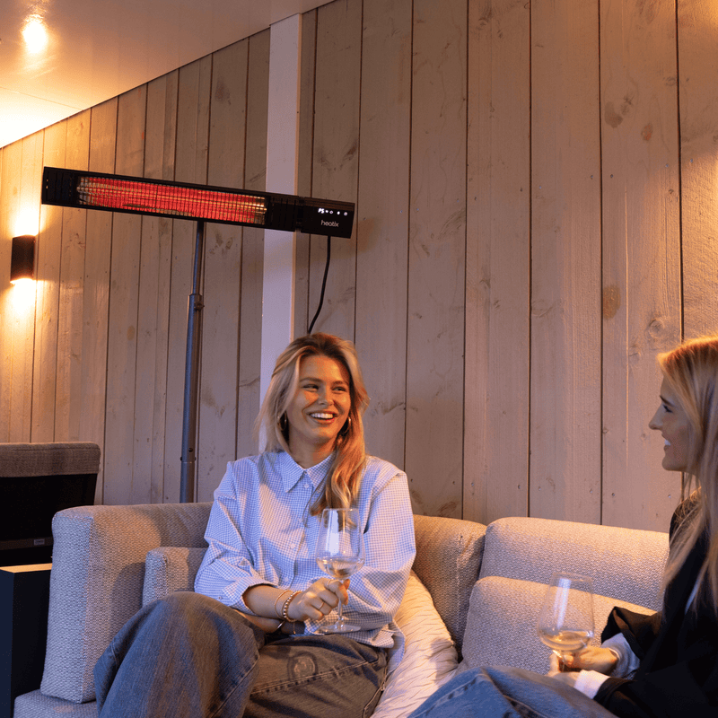 Heatix Staande Golden Shadow Heater (2000W / 2500W)